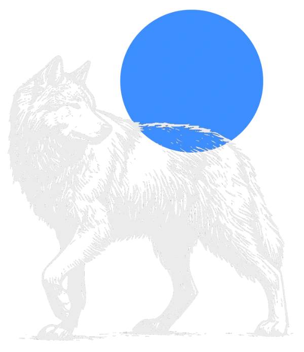 Wolf beneath the moon, W0LFY