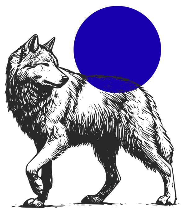 Wolf beneath the moon, W0LFY